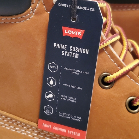 LEVI'S MENS WORK BOOTS SIZE 10 - Picture 4 of 8